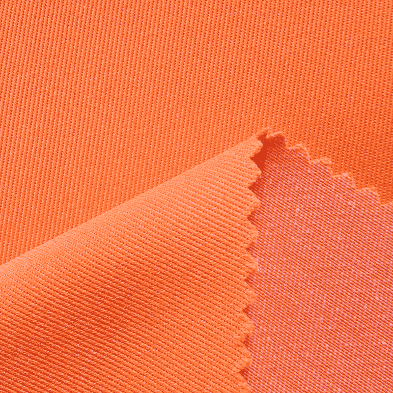 TC-200 Fluorescent Red Polyester Cotton intexunt Fabric