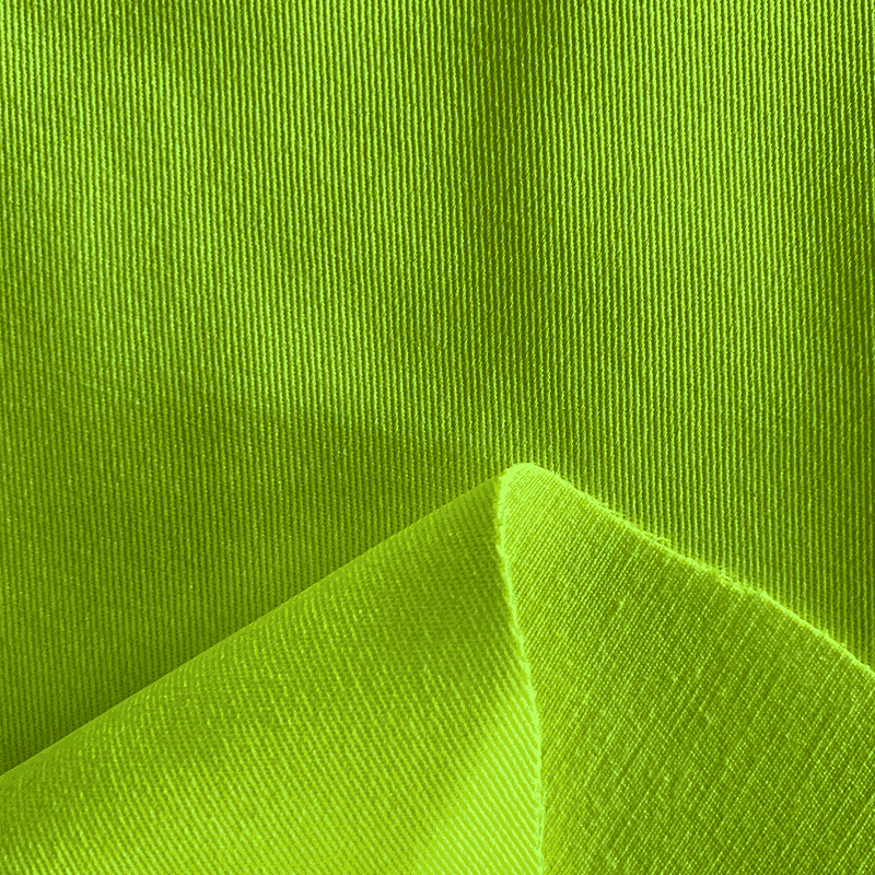 TC-2016 Fluorescent Yellow Blend TC Fabric